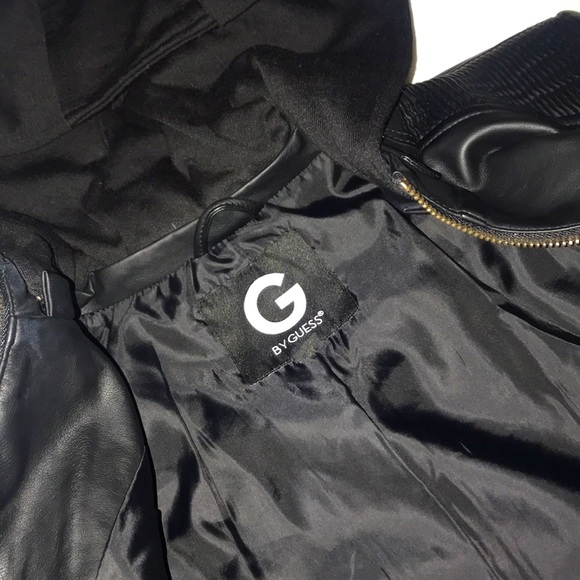 Black Guess Leather Jacket - Picture 7 of 7